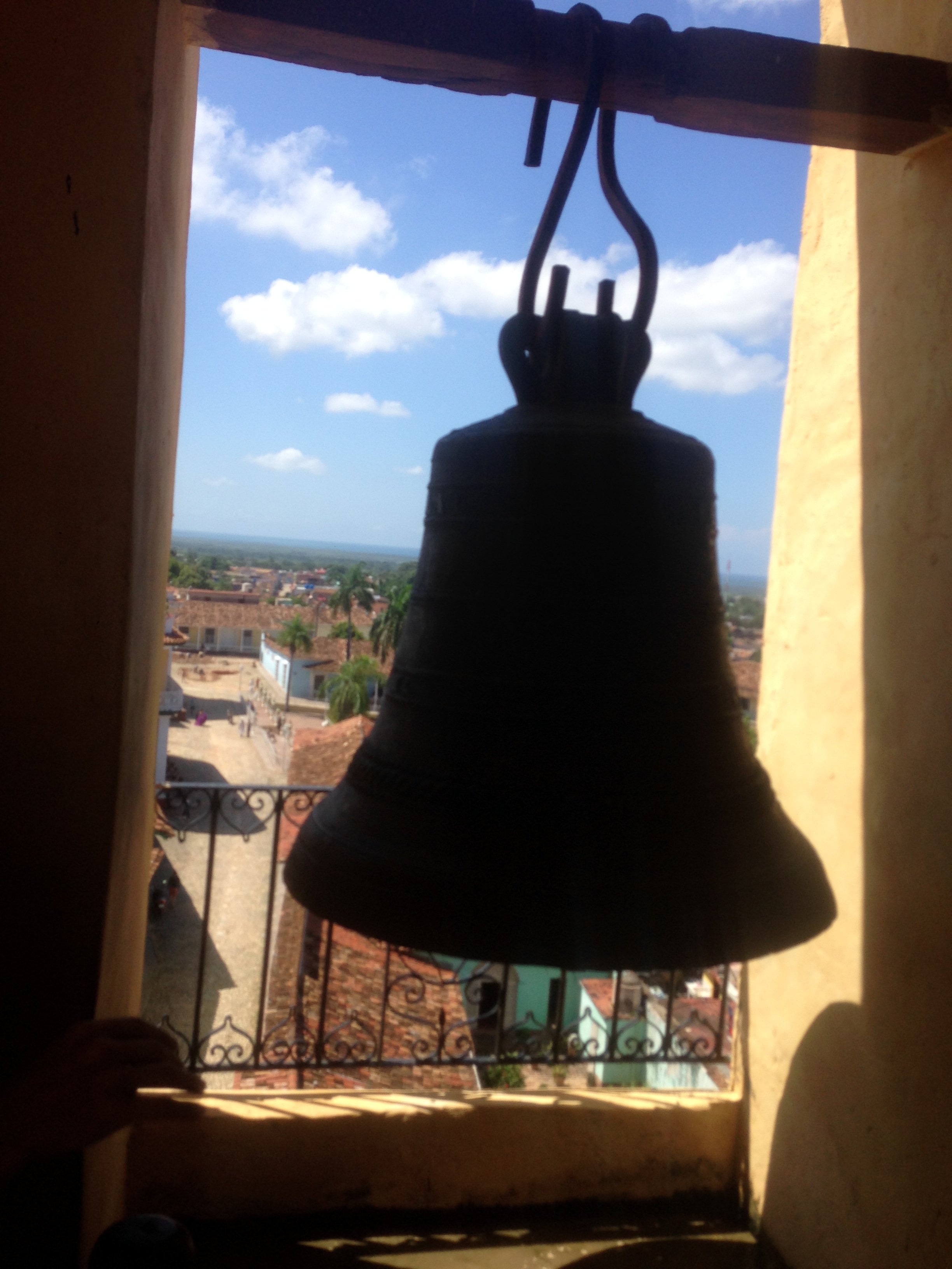 Sino de torre em Trinidad, Cuba