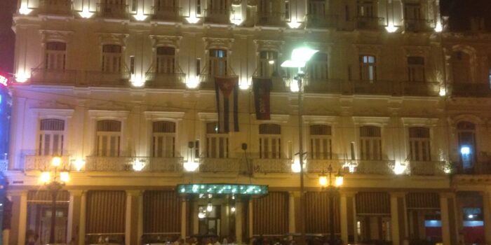Foto do hotel Inglaterra, centro de Havana