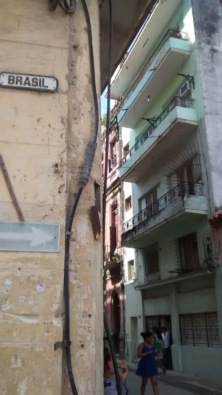 Rua Brasil em Cuba